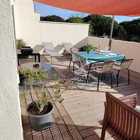 Avec Garage Et Grande Terrasse , Proximite Des Plages 아파트