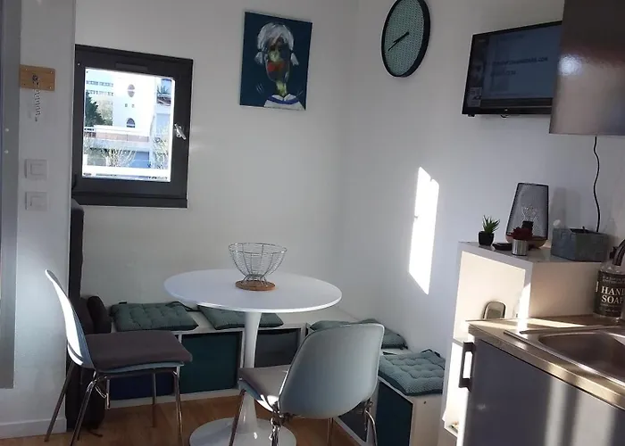 Avec Garage Et Grande Terrasse , Proximite Des Plages 아파트 라그랑모트